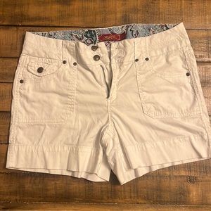 Women’s White One5One Shorts SZ 12